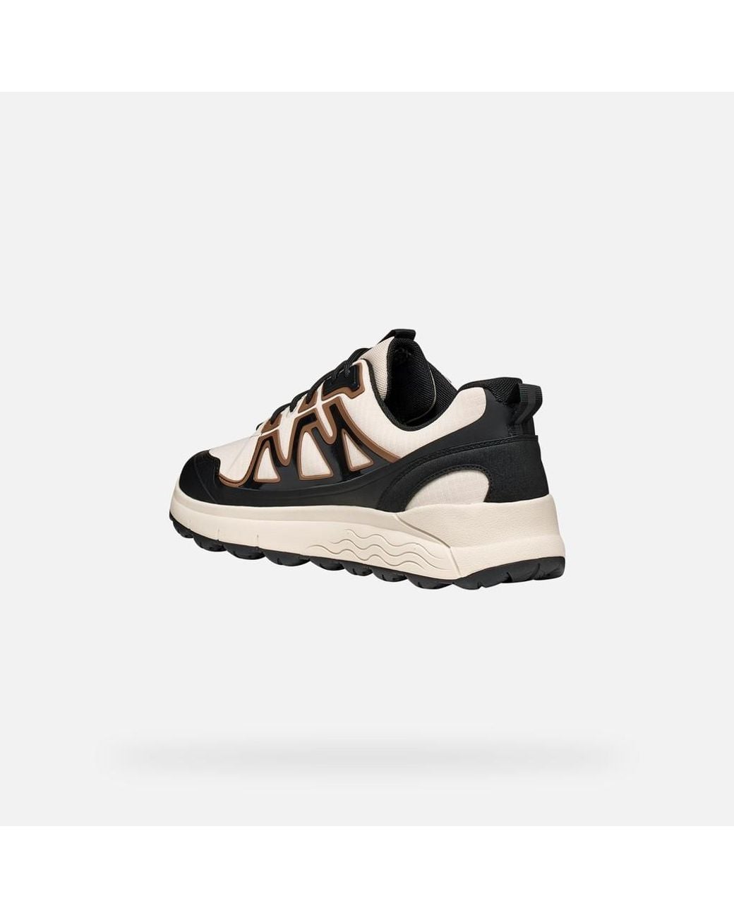 Geox Black Spherica 4X4 Abx Papyrus for men