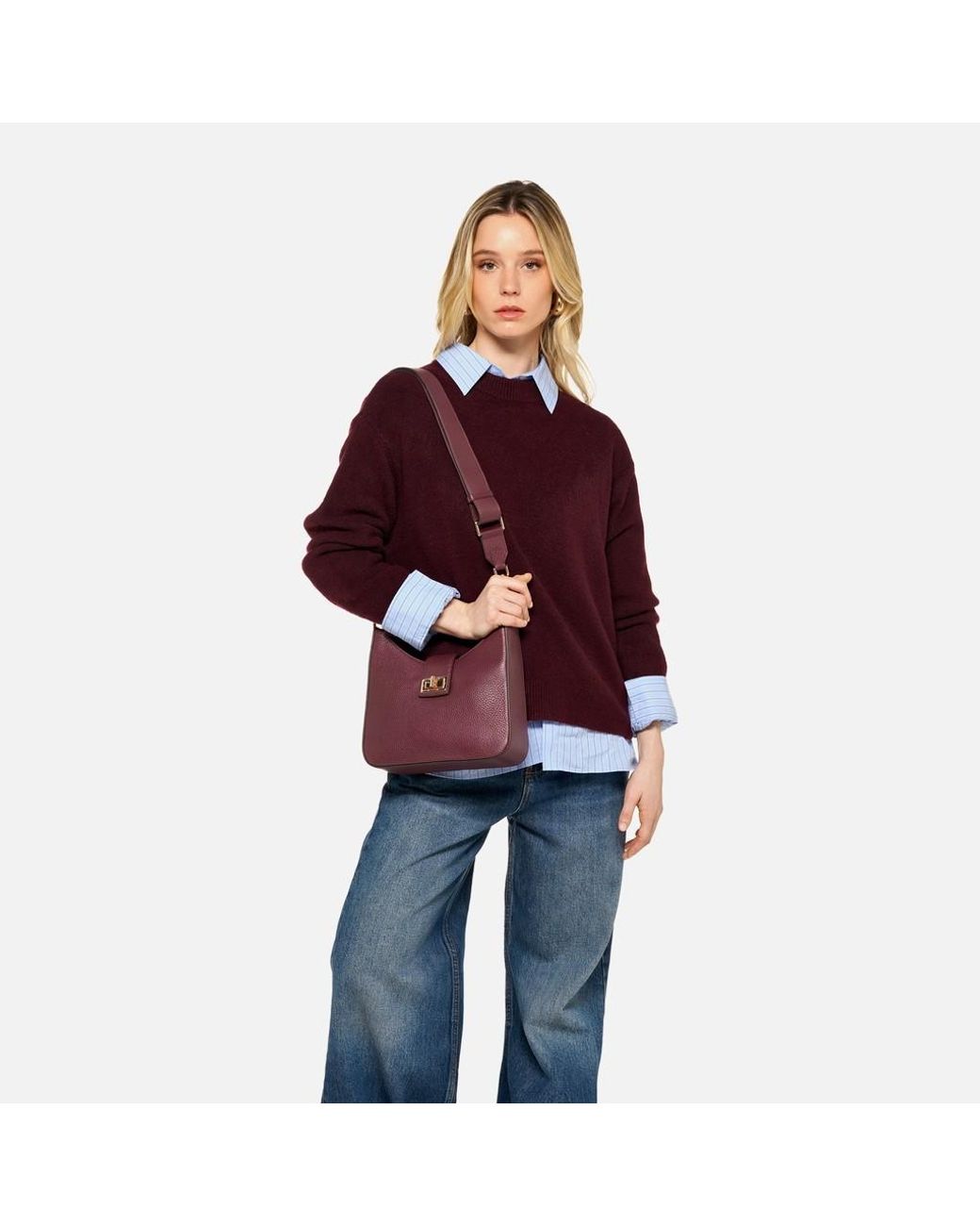 Geox Purple Virnilisa Bag