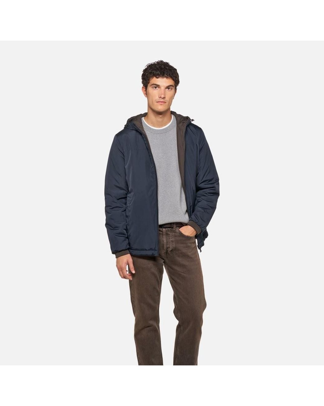 Geox Blue Jharrod Coffee Bean/Sky Captain for men