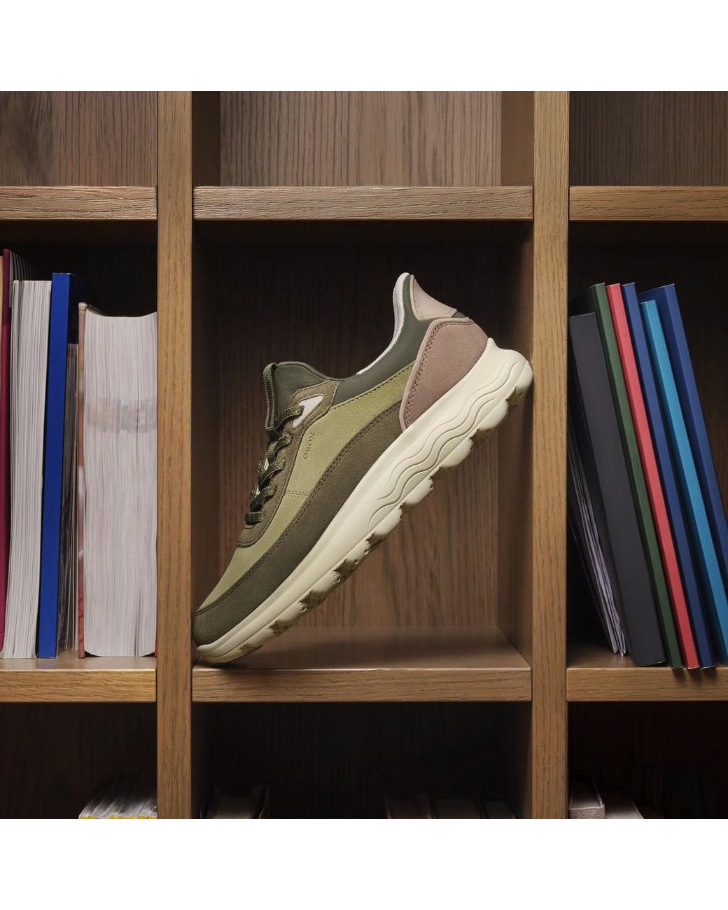 Geox Green Spherica Plus Sage/Military