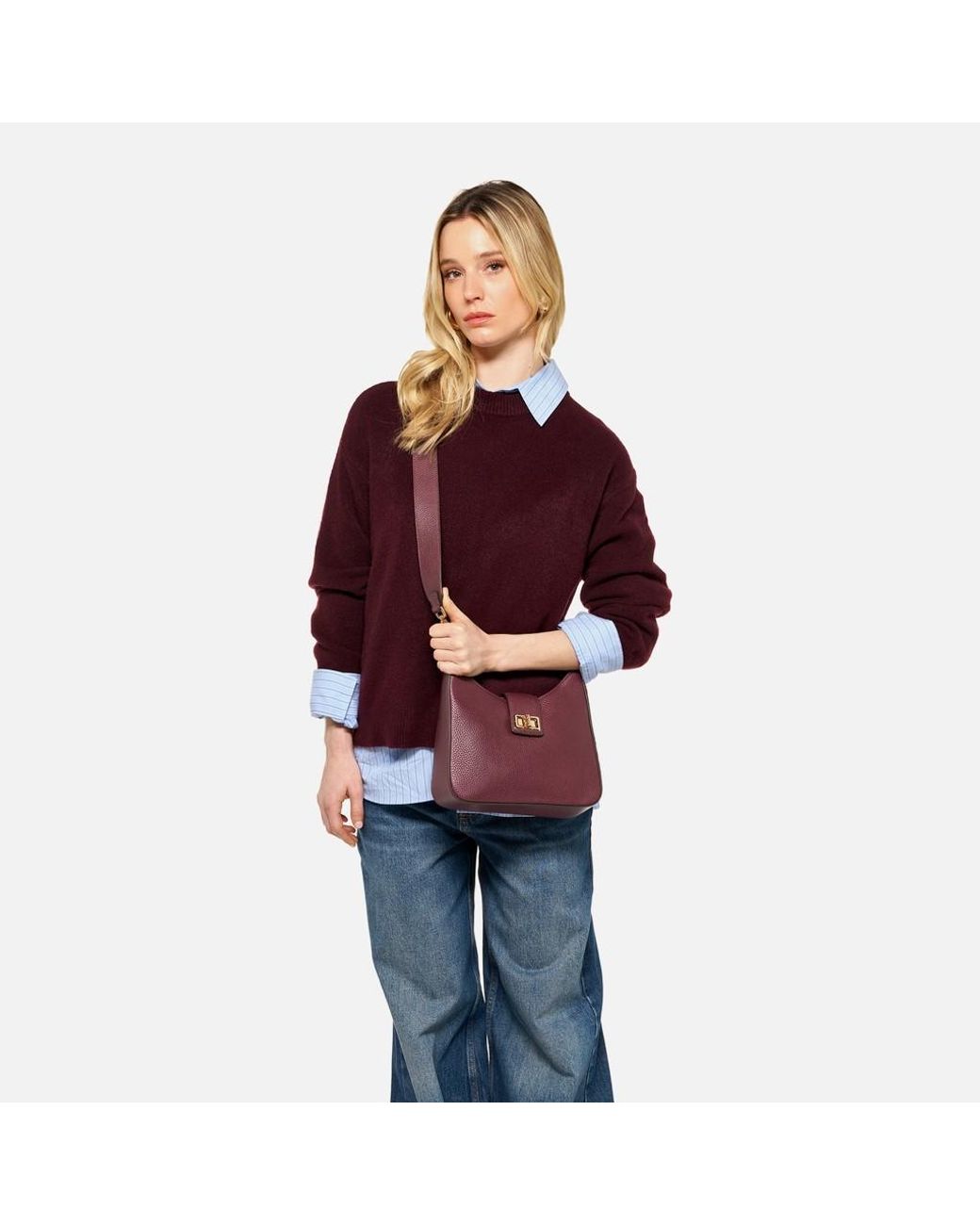 Geox Purple Virnilisa Bag