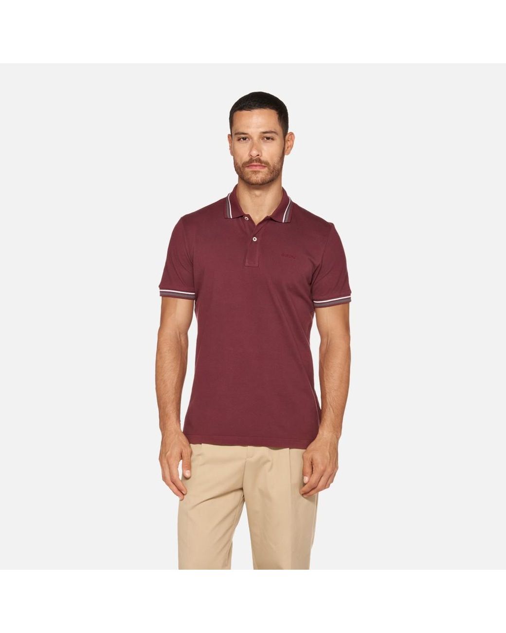 Geox Red Polo for men