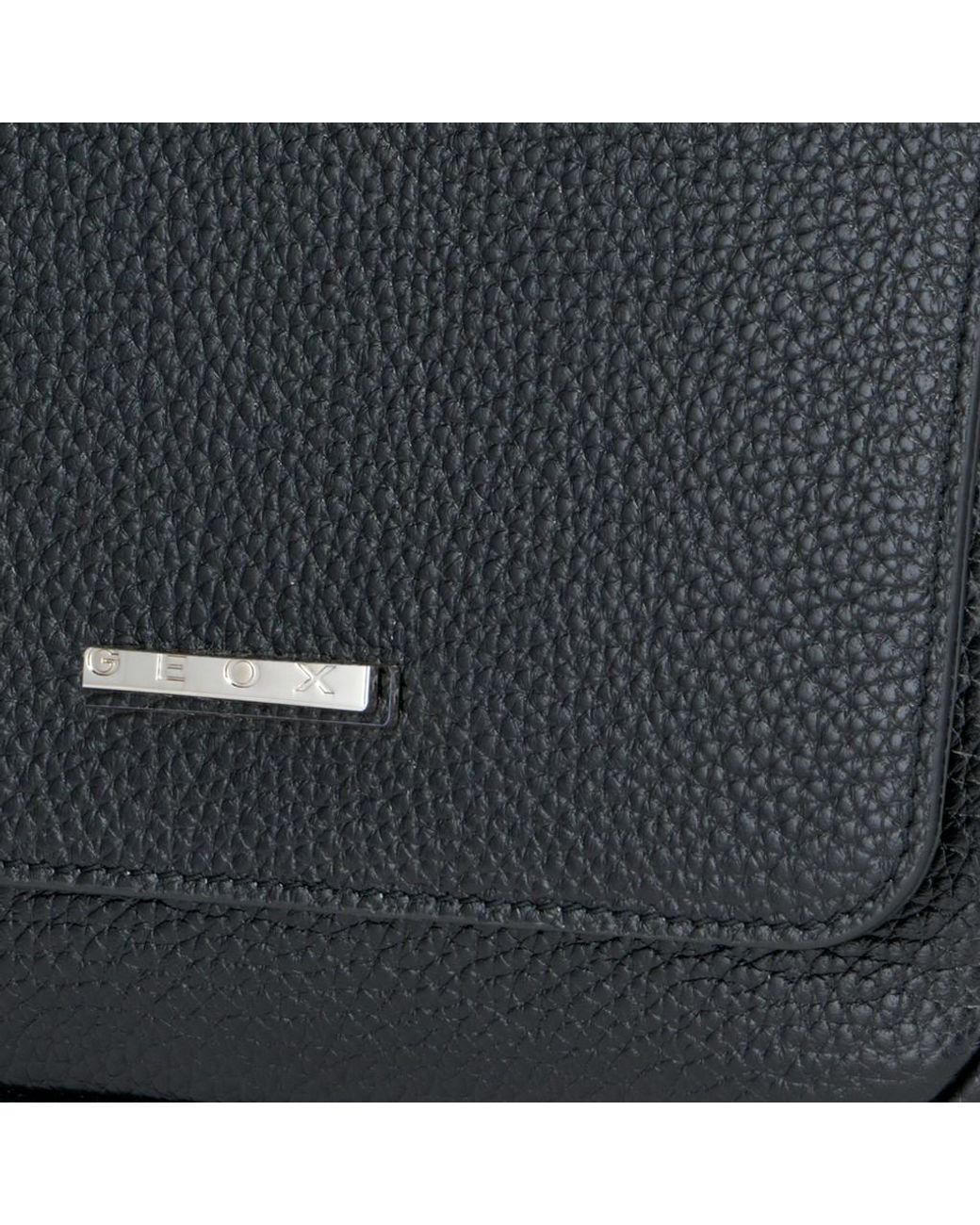 Geox Black Iunvex Bag for men