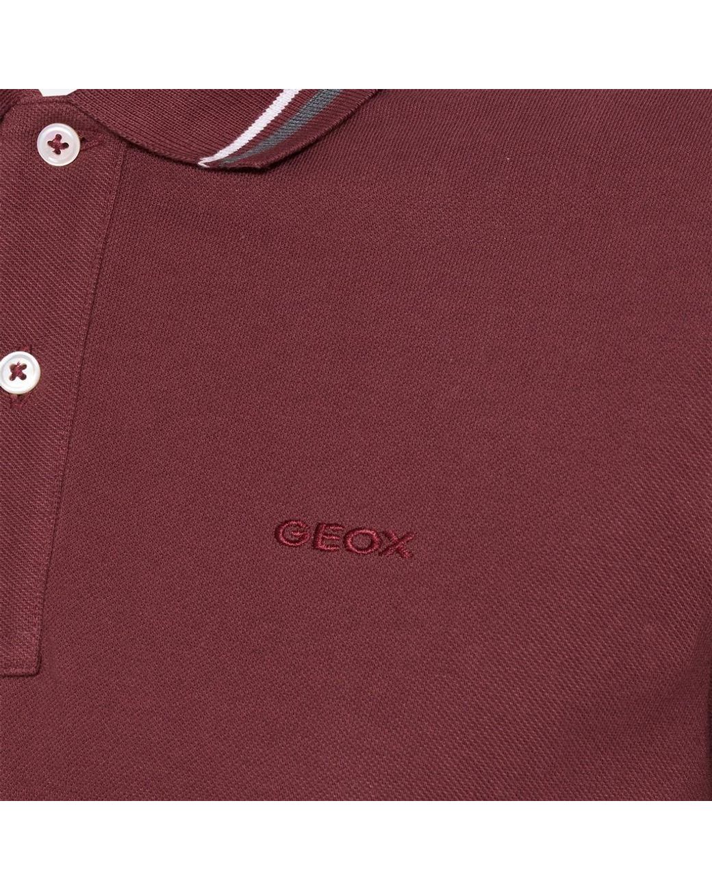 Geox Red Polo for men