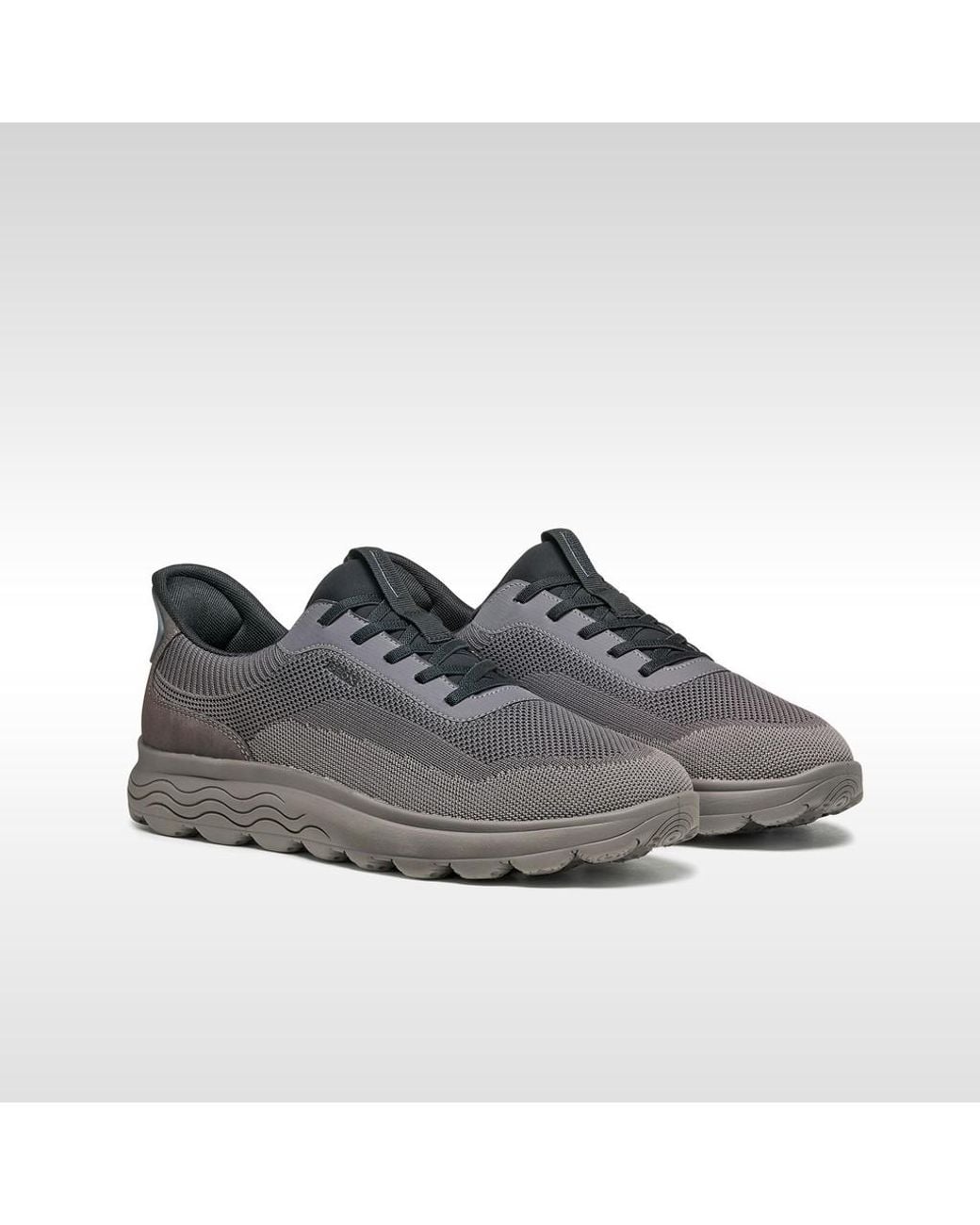 Geox Black Spherica Plus Graphite/Stone for men