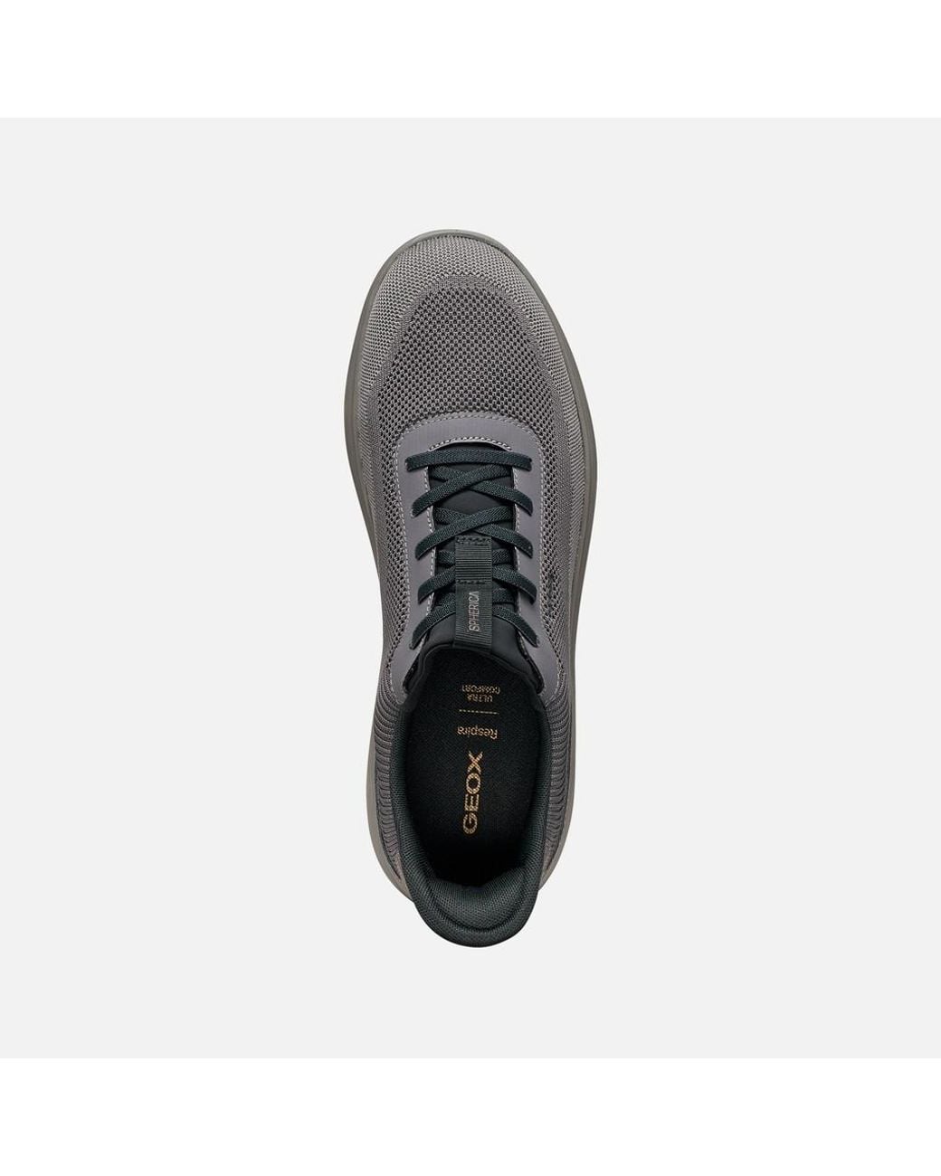 Geox Black Spherica Plus Graphite/Stone for men