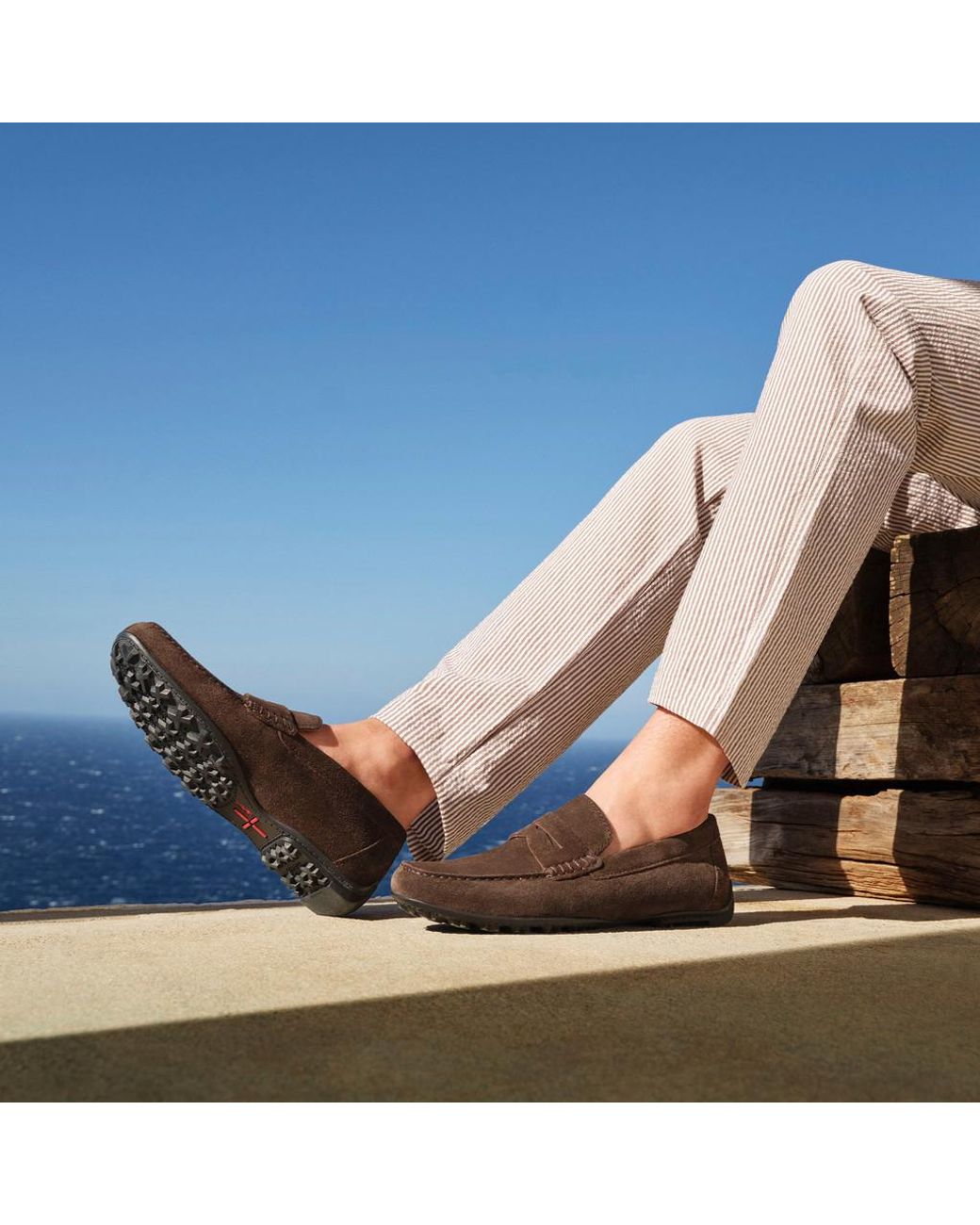 Geox Brown Kosmopolis + Grip for men