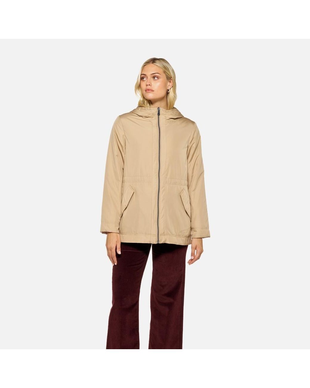 Geox Natural Doralea Nougat/Moonbeam
