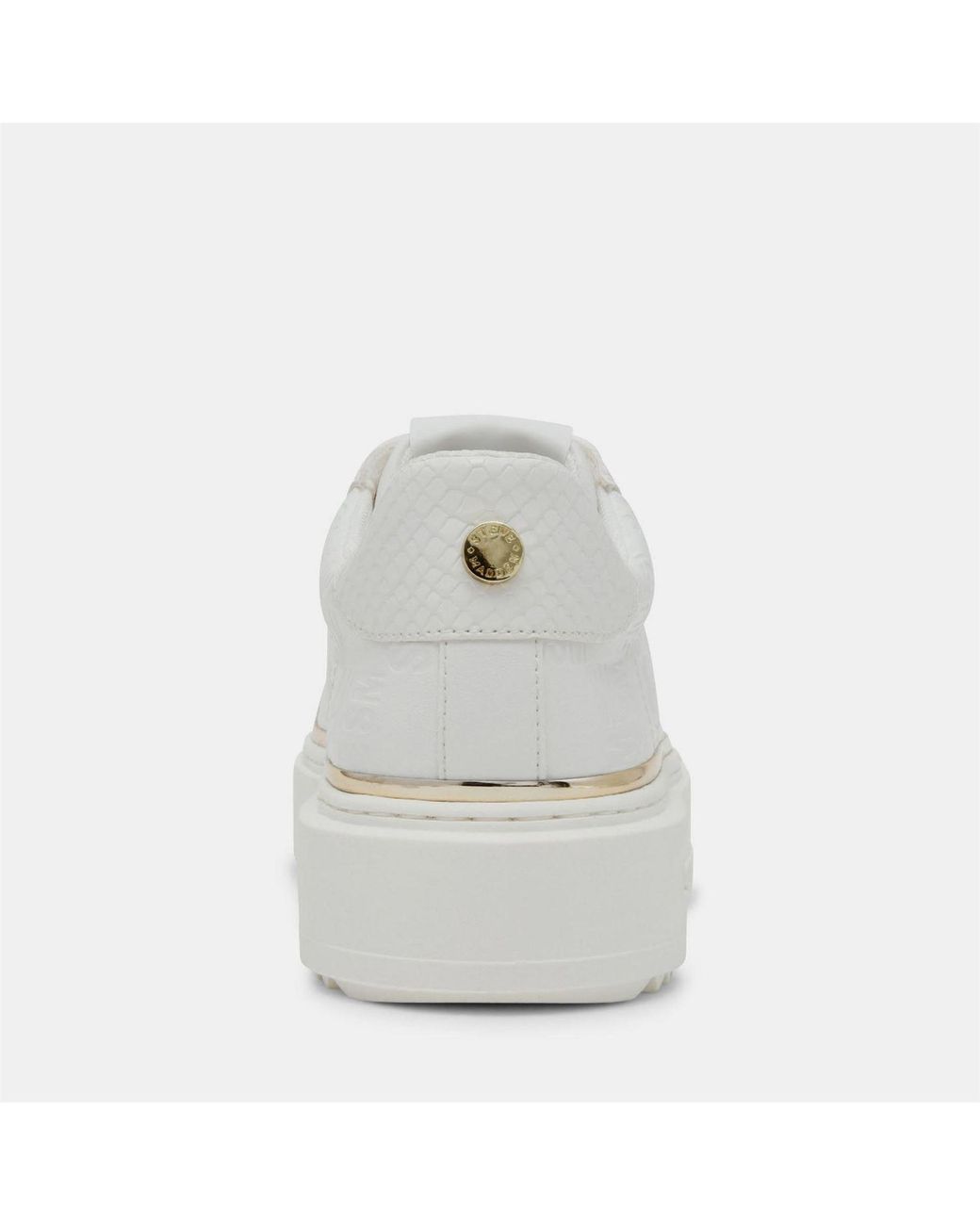 Steve Madden White On-Stage 2.0 Low-Top Trainers