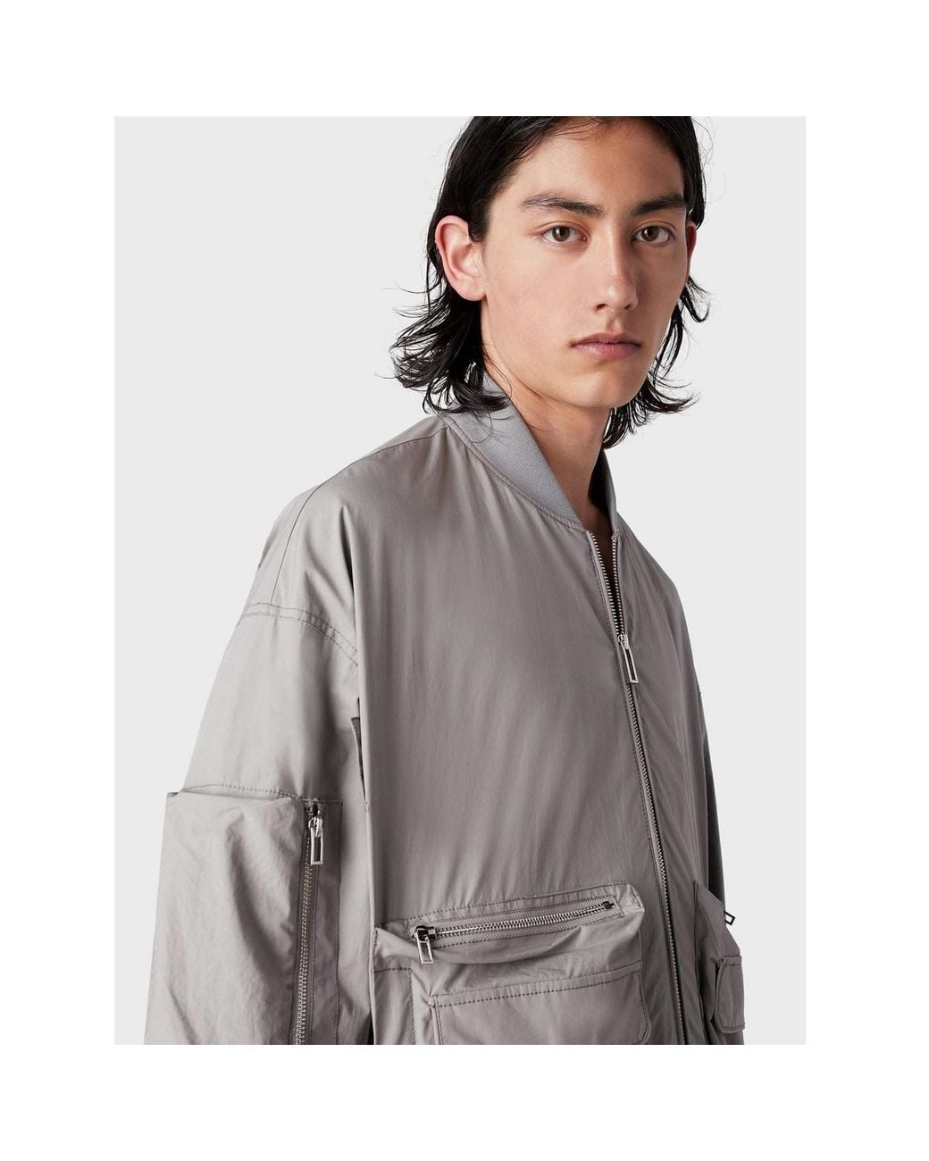 EA7 Gray Jacket for men