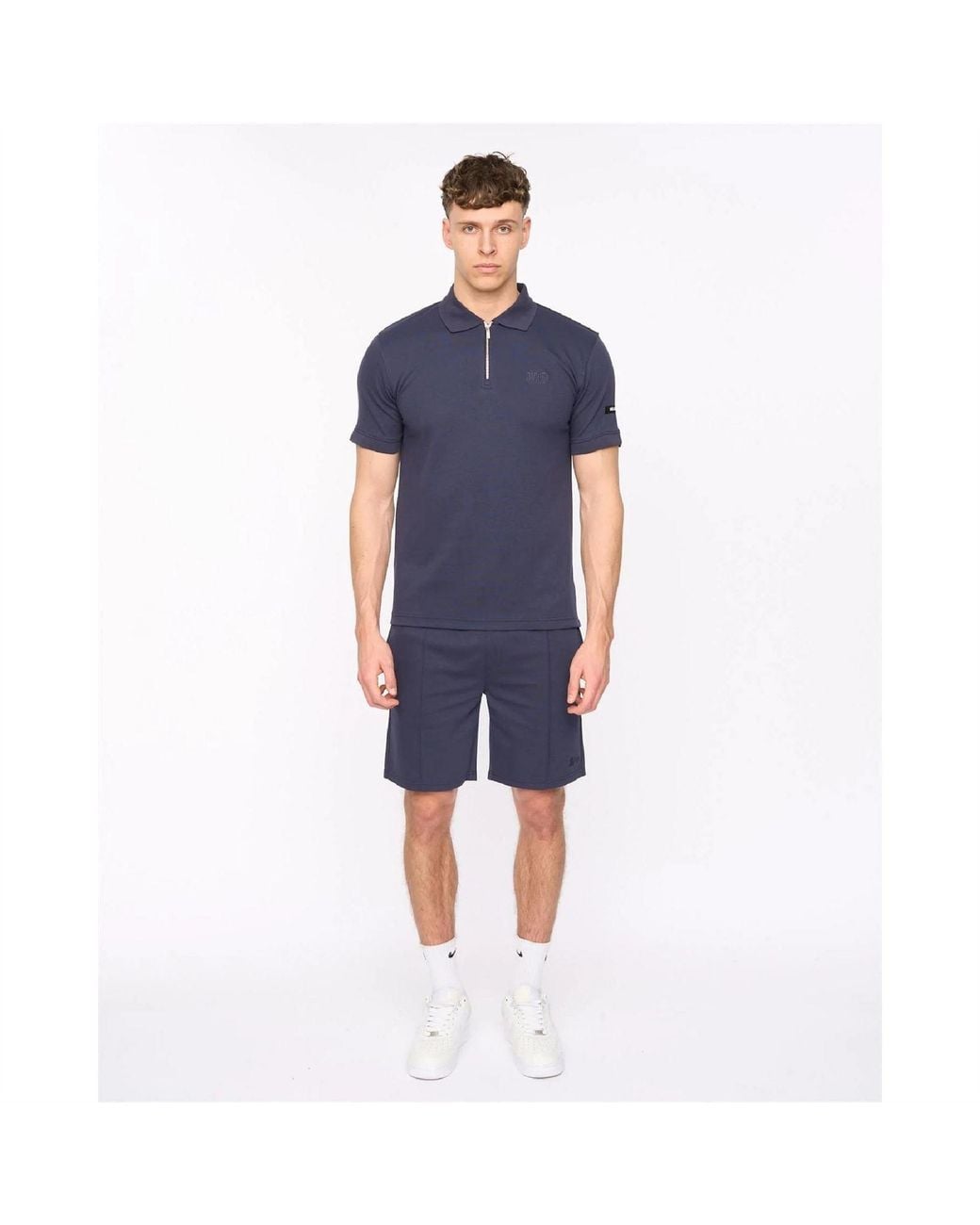 Duck and Cover Blue Sherborn Polo S for men