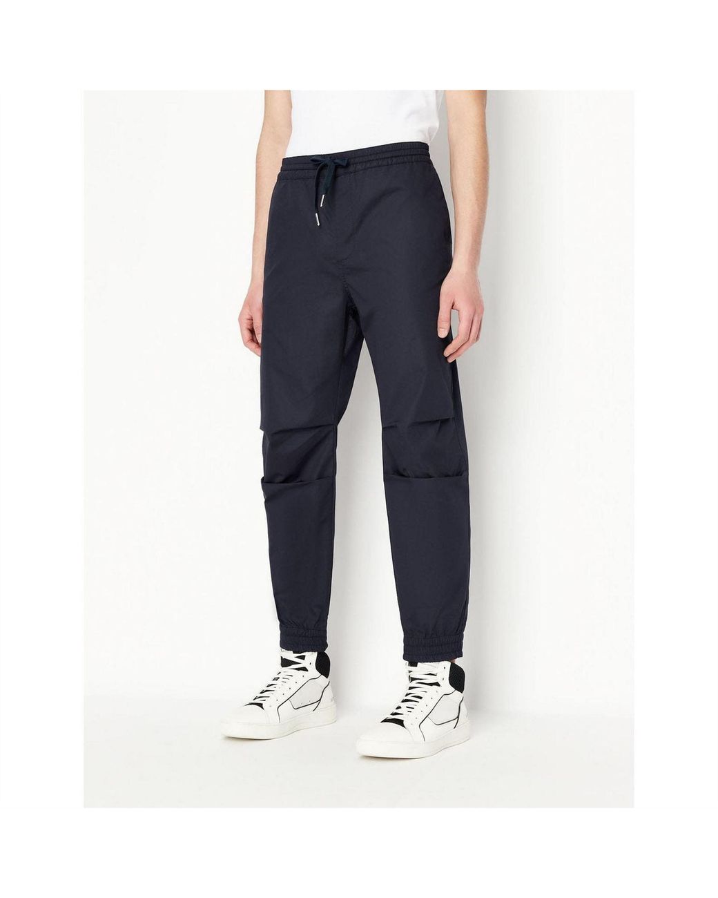 ARMANI EXCHANGE Blue Trousers for men