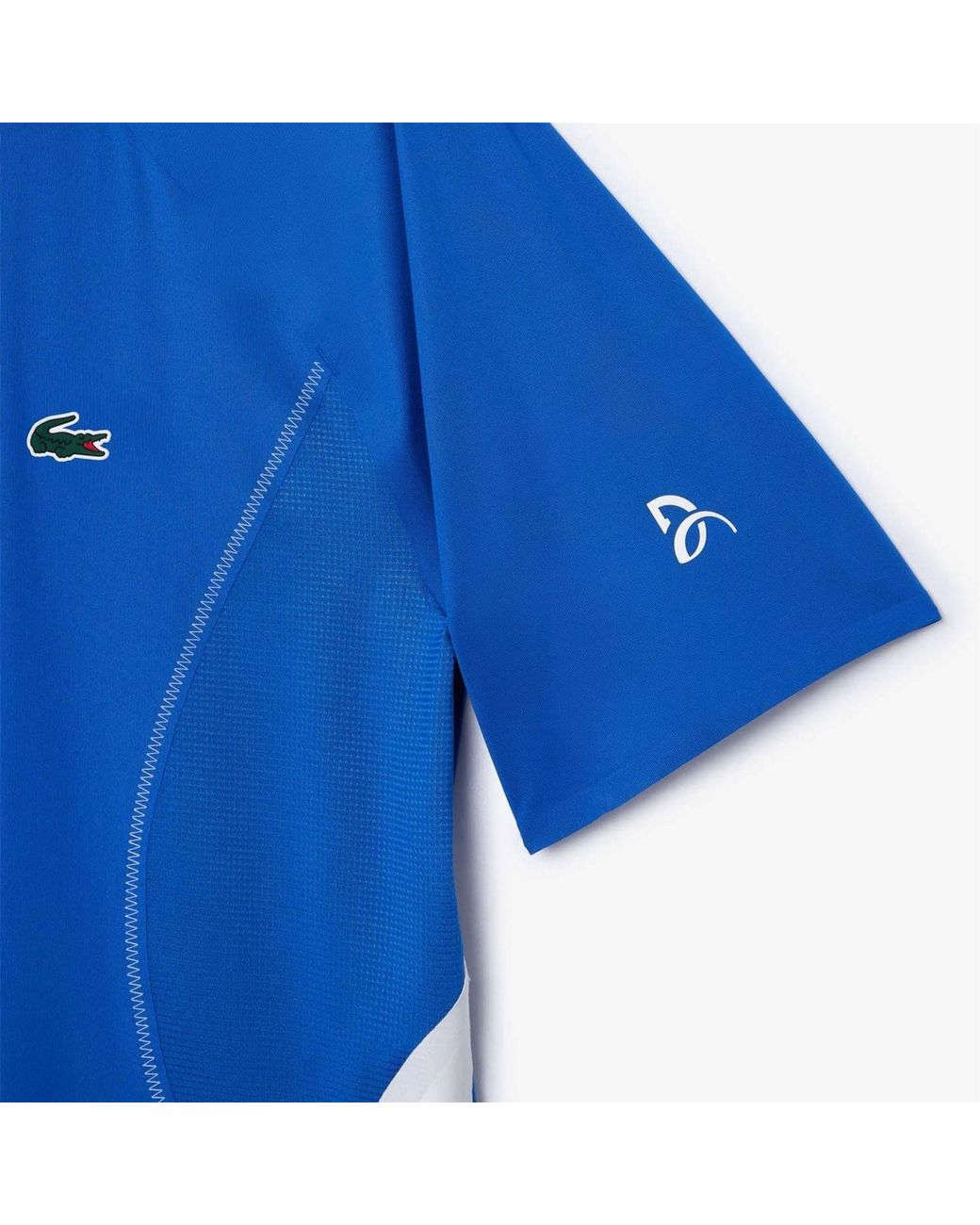 Lacoste Blue X Novak Djokovic Regular Fit Polo Shirt for men