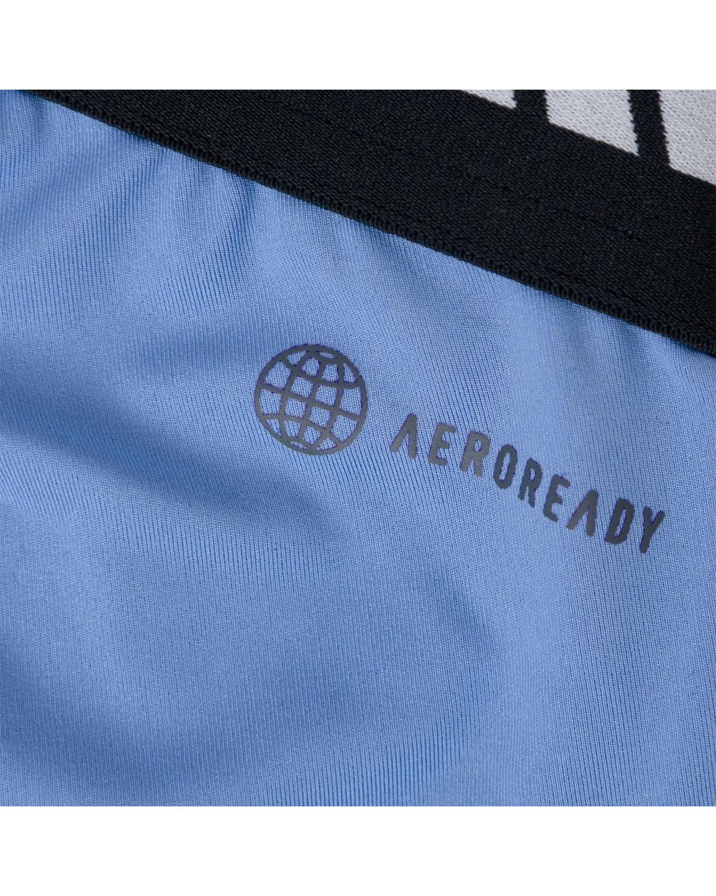 Adidas Blue 7 8 Leggings (Plus Size)