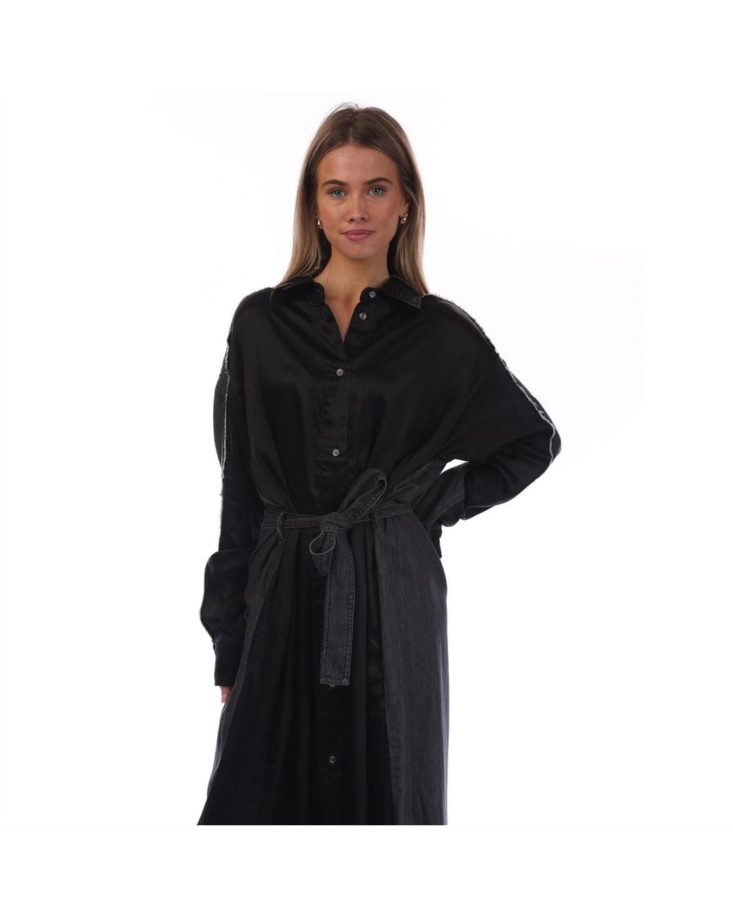 DIESEL Black Paige Stram Dress