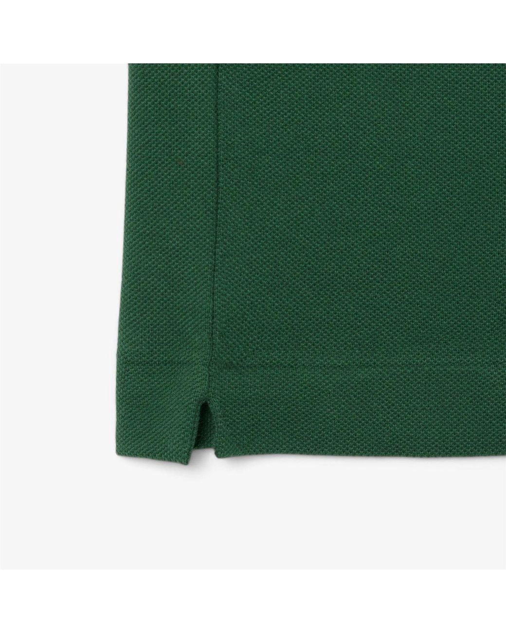 Lacoste Green Classic-Fit.12.12 Embroidered Shield Polo Shirt for men