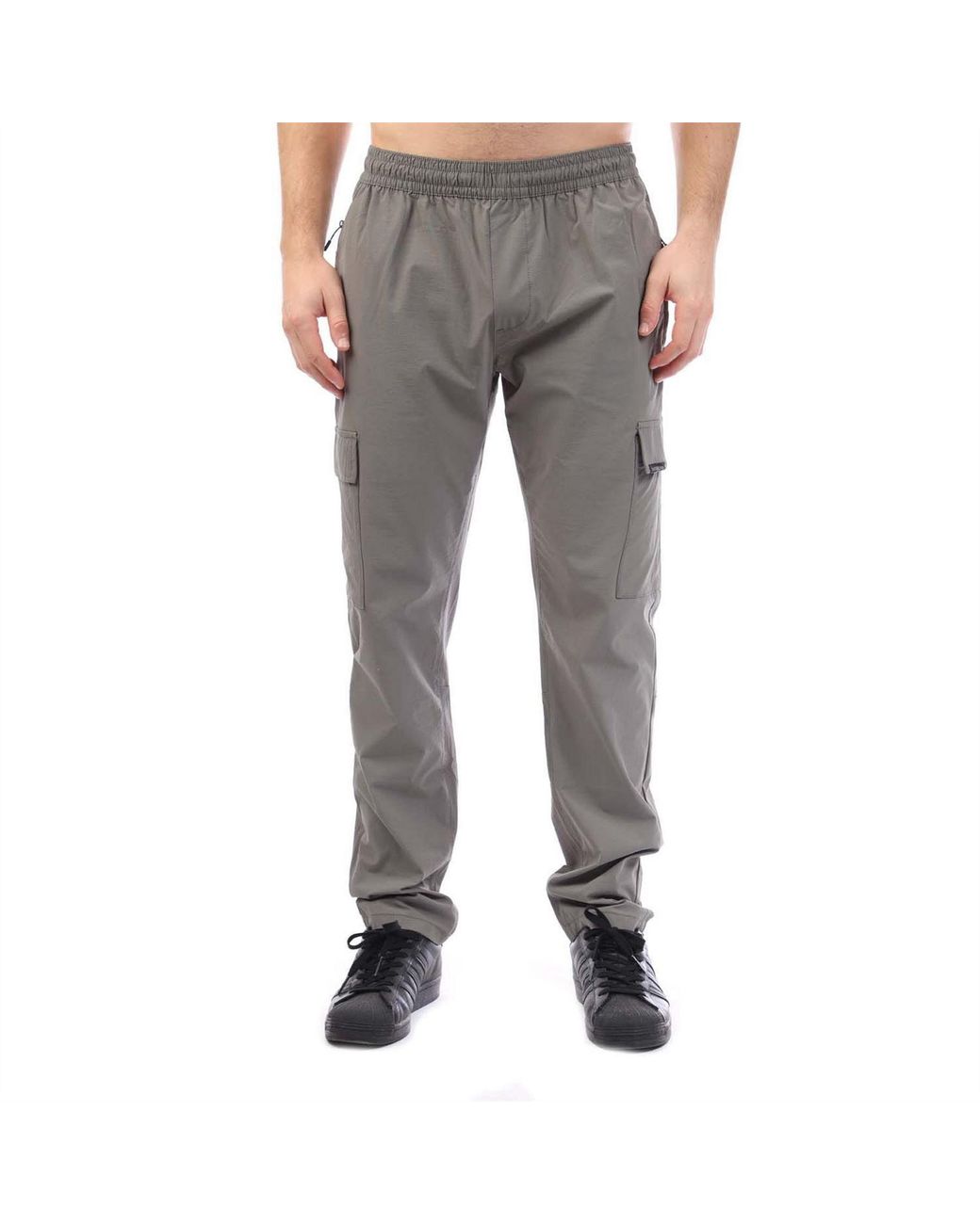 Duck and Cover Gray Chamata Pants for men