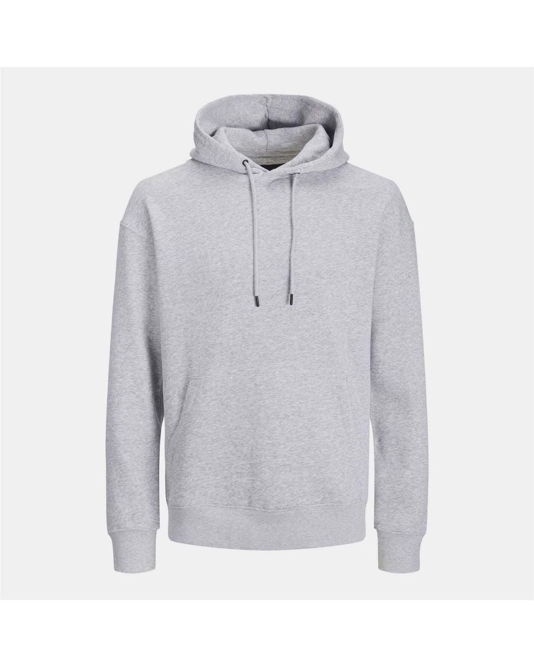 Jack & Jones Gray Size Bradley Hoodie for men