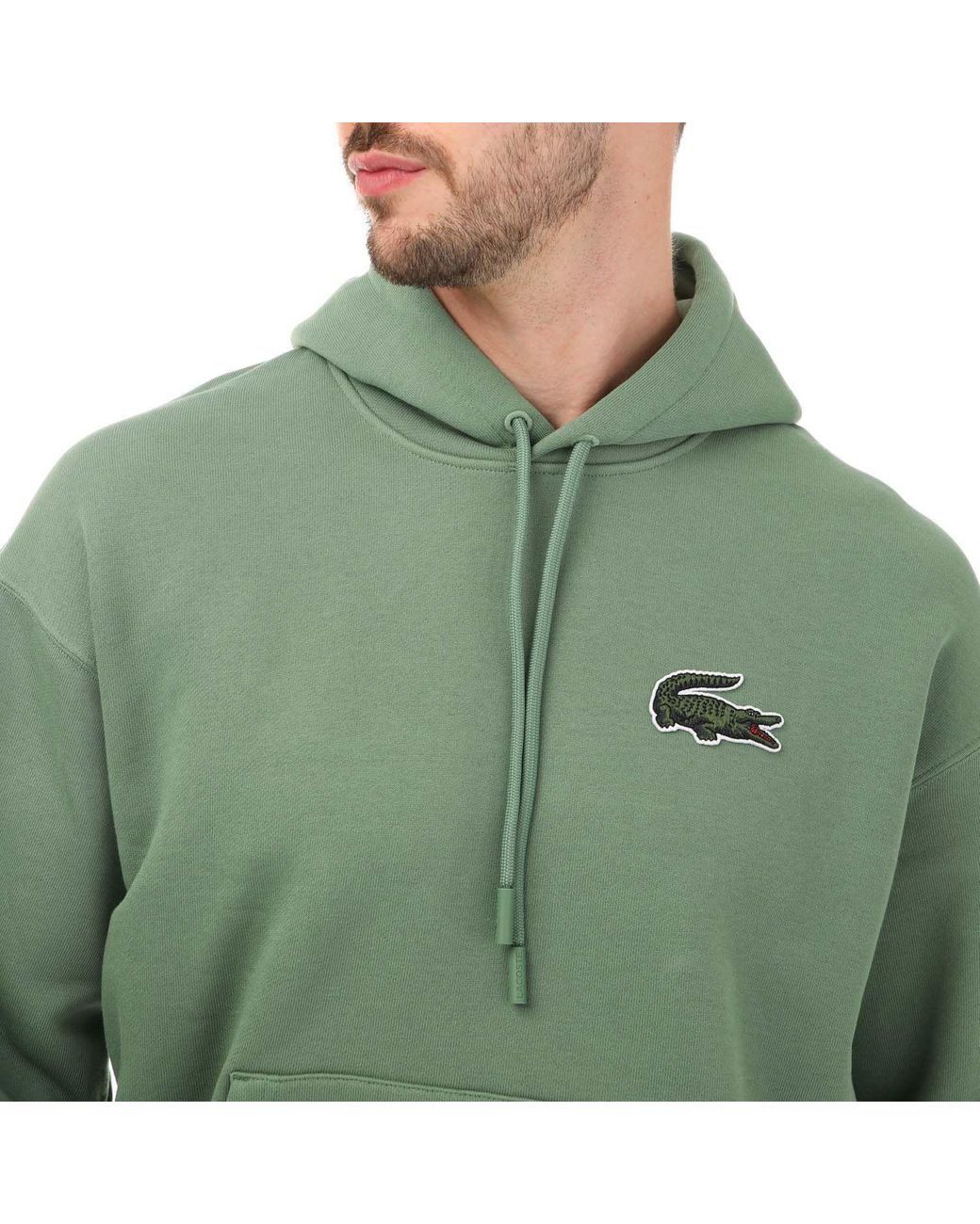 Lacoste big croc hoodie hotsell