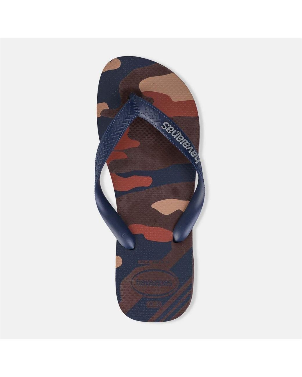 Havaianas Blue Camu Flip Flops for men
