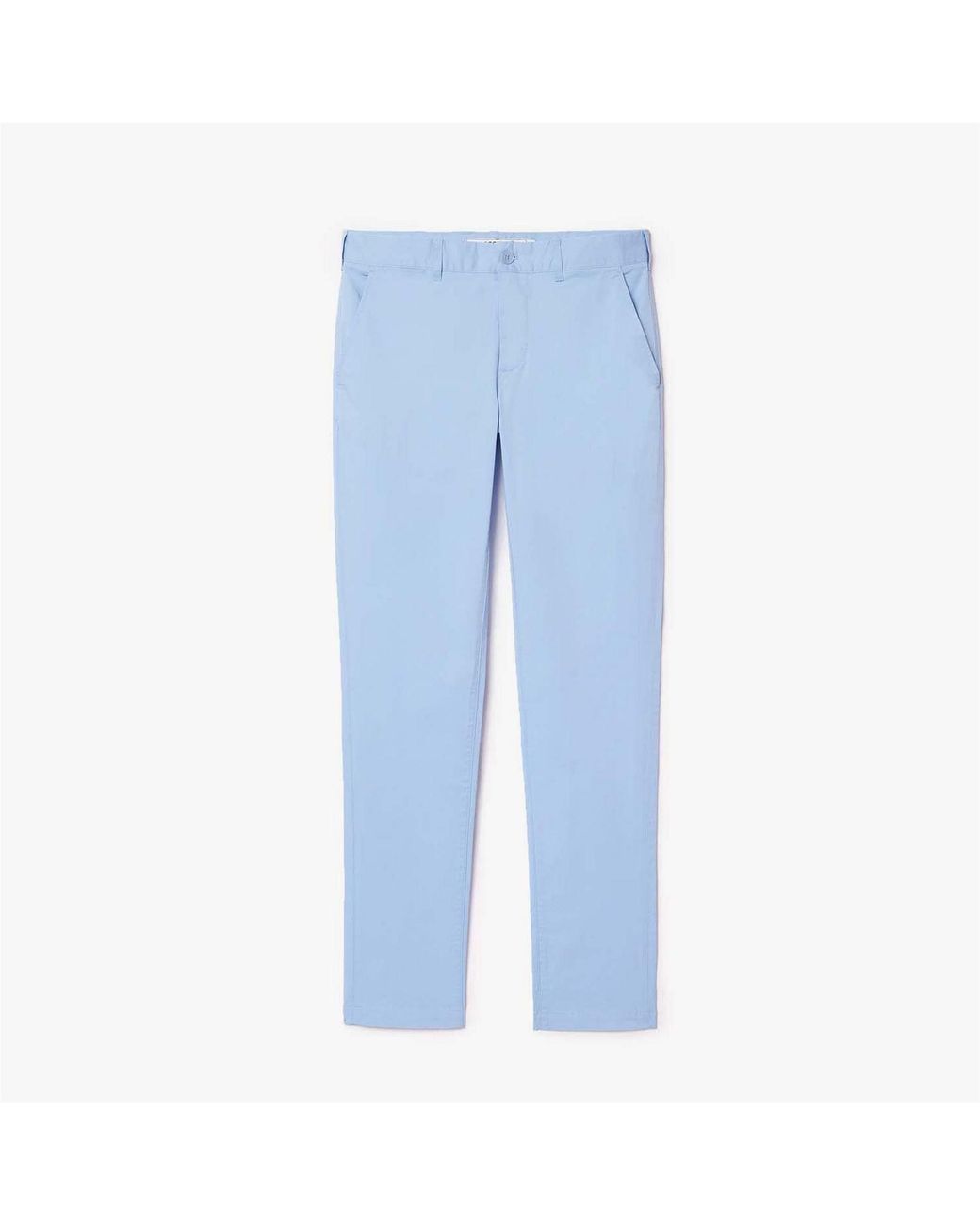Lacoste Blue Slim Fit Stretch Pants for men