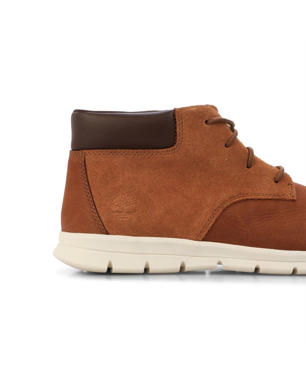 Timberland Brown Graydon Leather Chukka Argan Oil Boots for men