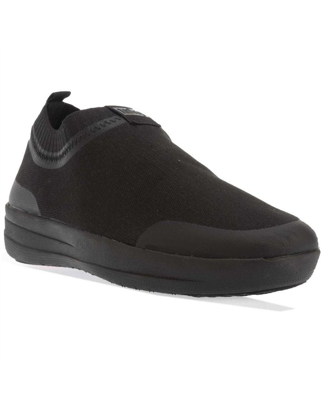 Fitflop Black Slip On Sneakers