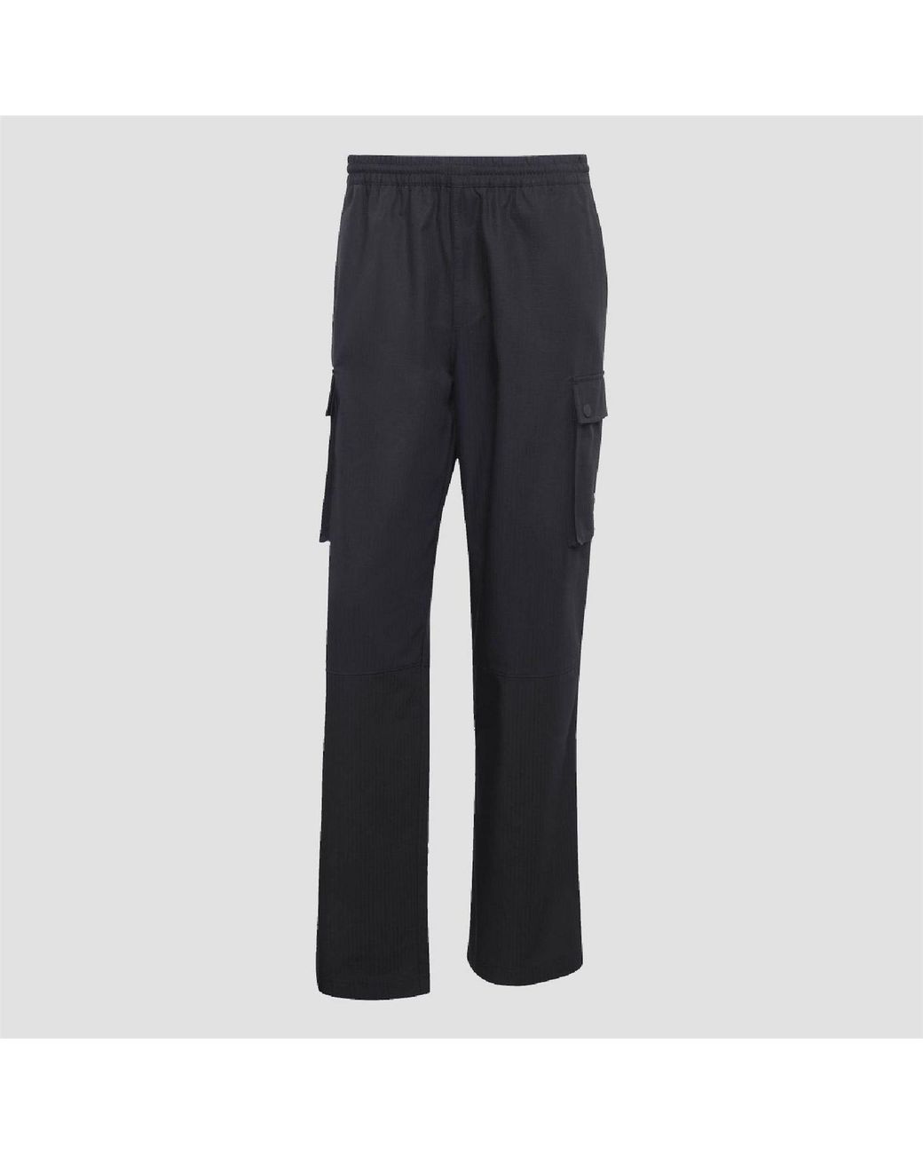 Adidas Blue Script Cargo Tracksuit Bottom for men