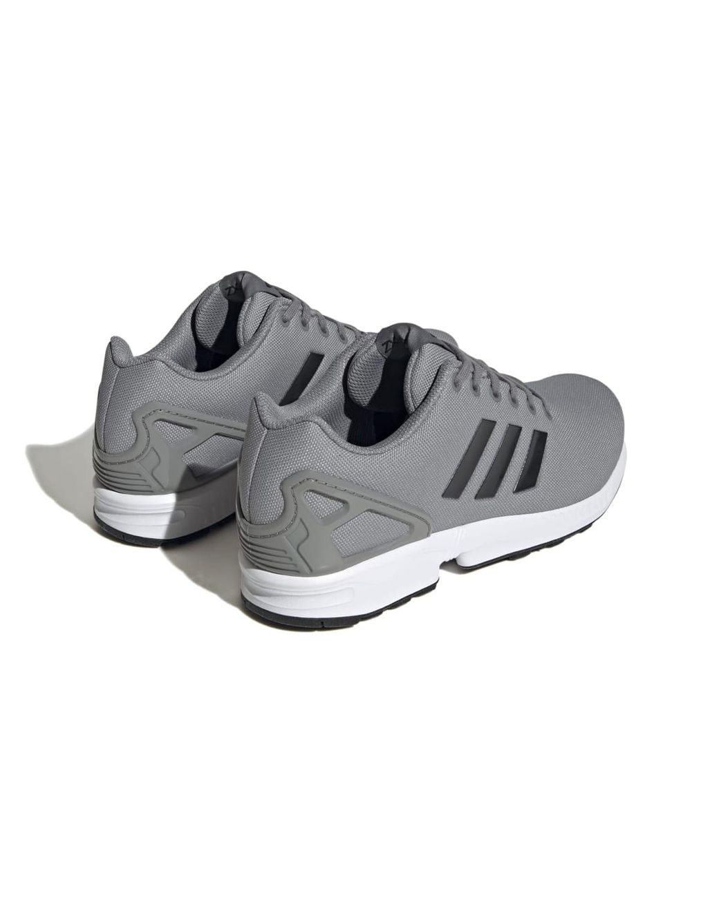 Grey Adidas Original Zx Flux Slip On Adidas Originals Zx Flux Shoes In Grey  For Men Lyst UK