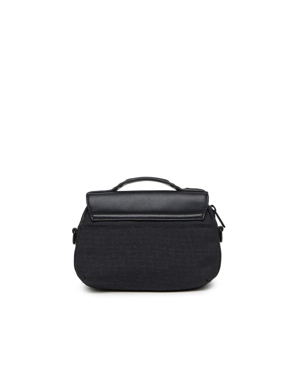 DIESEL Black Mono Mini Messenger Bag for men