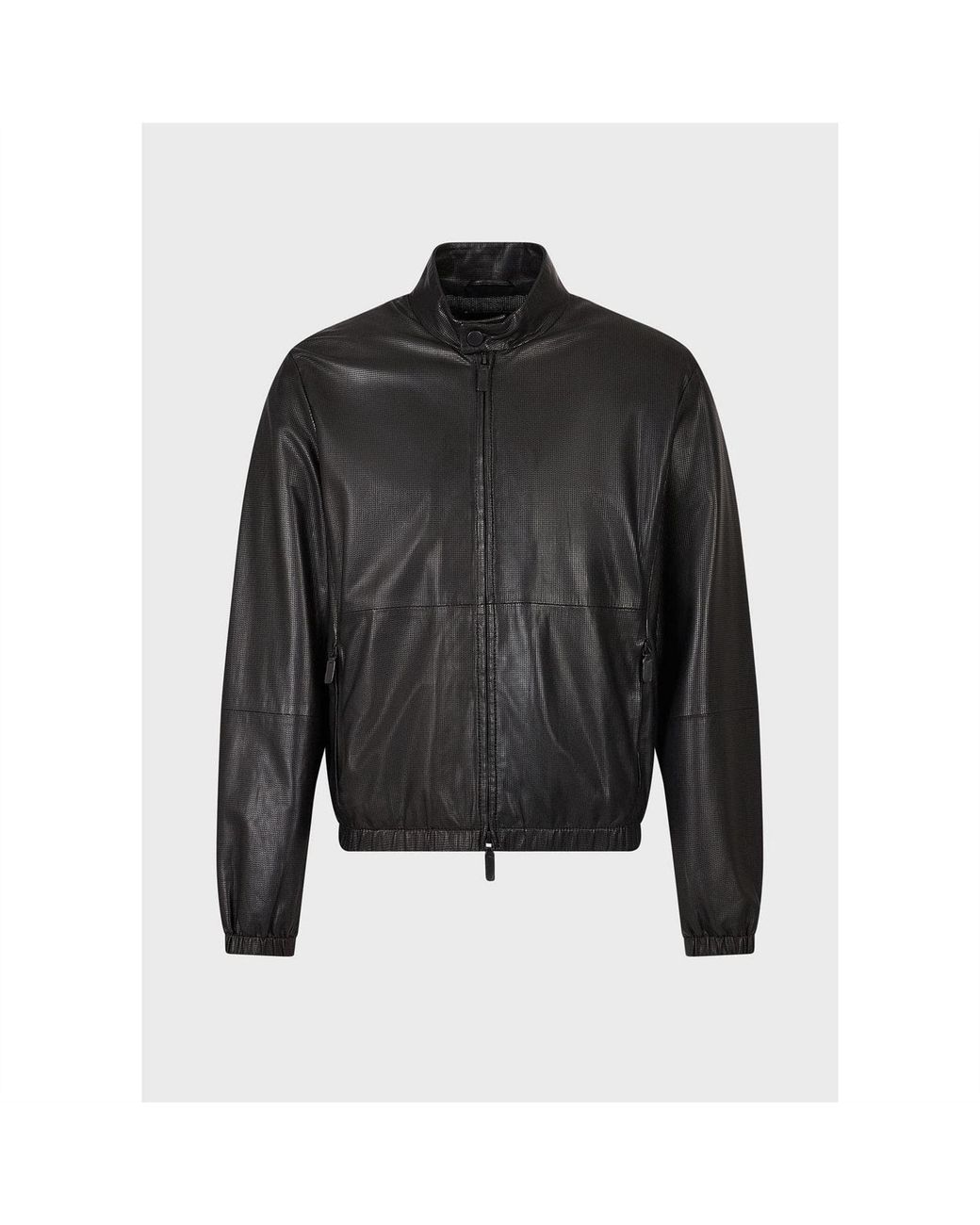 EA7 Black Jacket for men