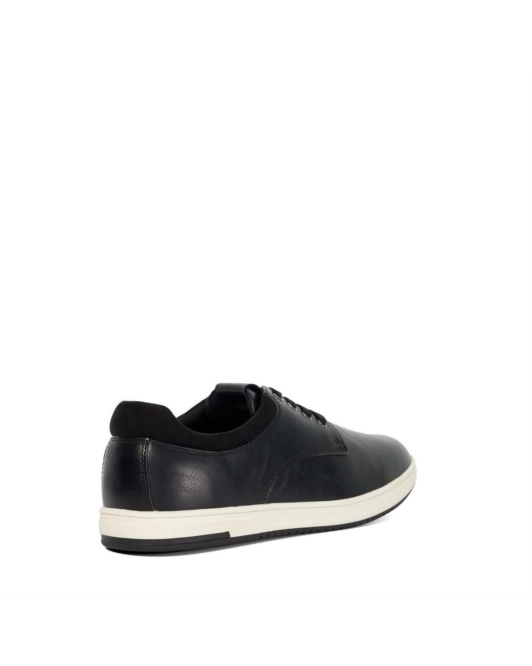 Dune Black Tamsen Lace Up Trainers for men