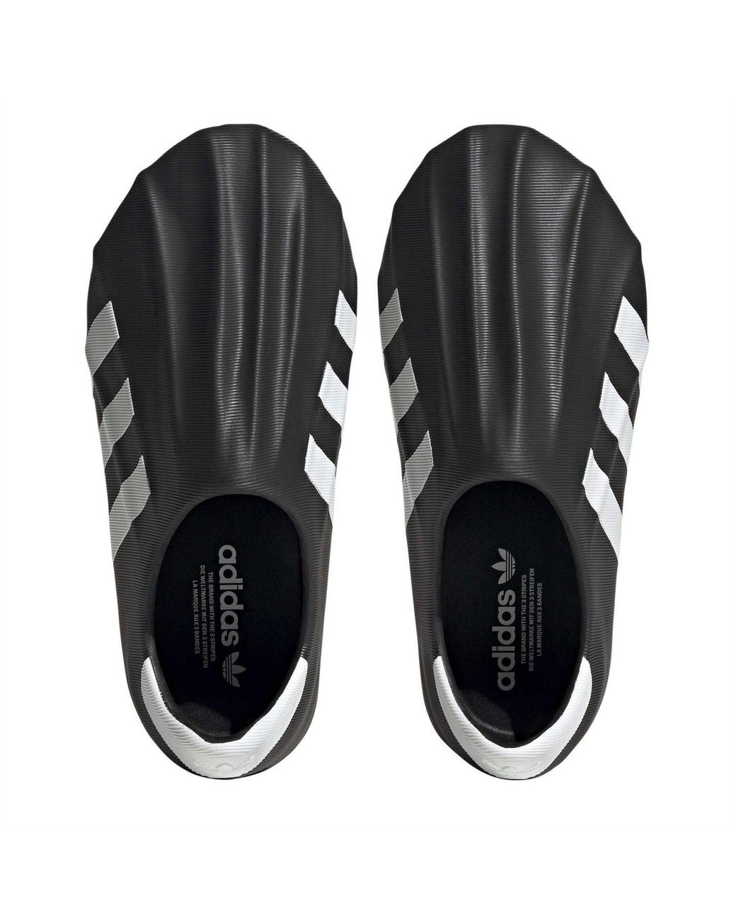 Adidas Originals Black Adifom Supers Slip On Sneakers Flats 7.5 (41.3) for men