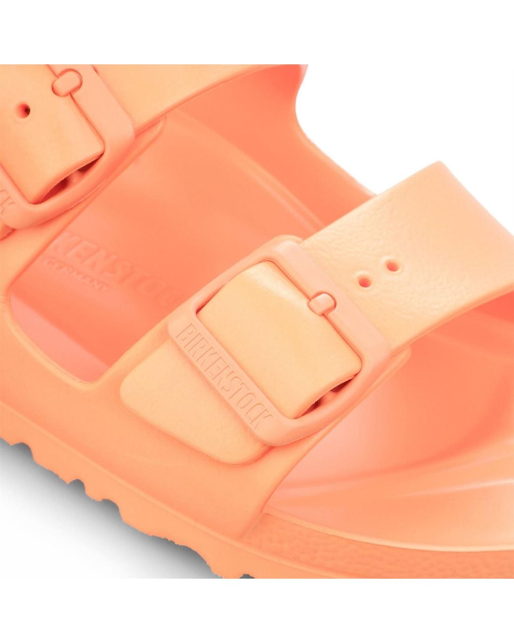 Birkenstock Pink Arizona Eva Open Toe Slide Sandals 35 (2.5)