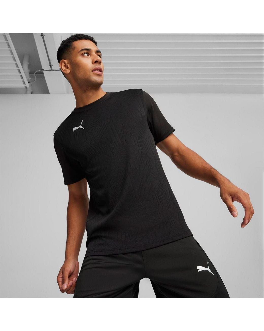 PUMA Black Training Jersy for men