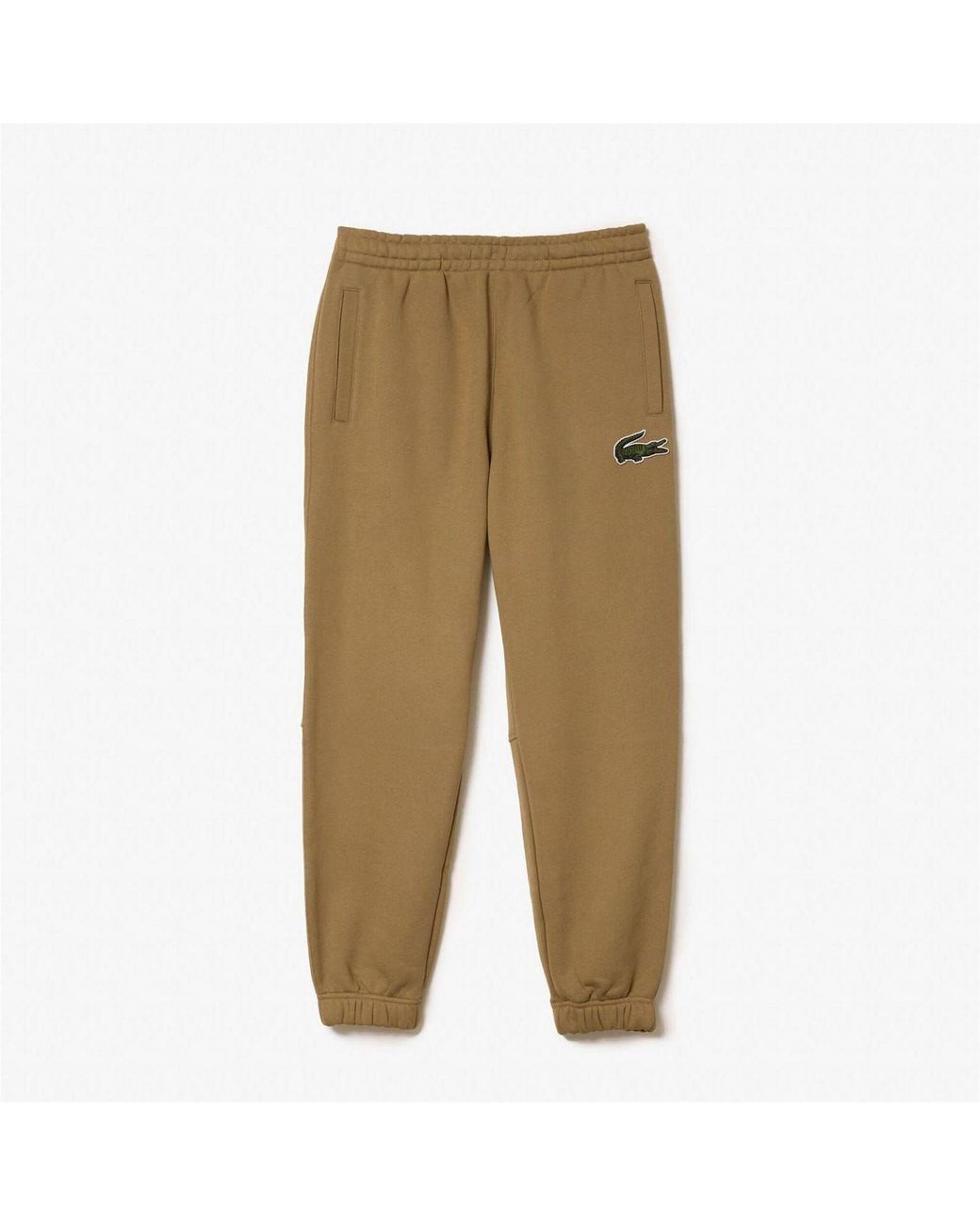 Lacoste Natural Cotton Fleece Sweatpants for men