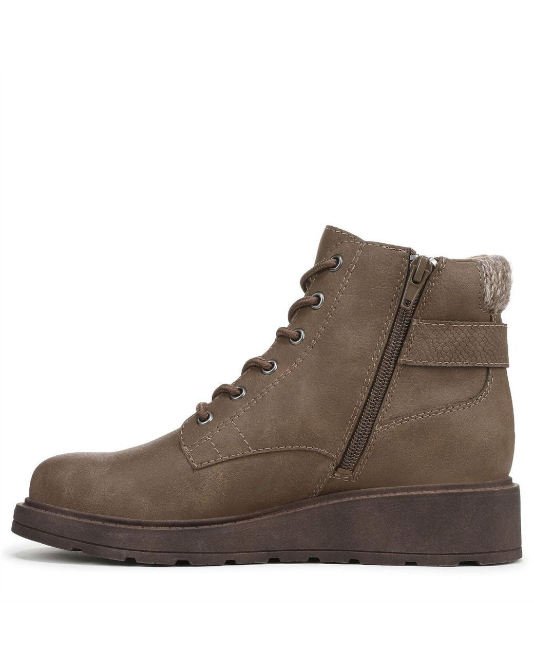 Blowfish Brown Kinsley Lace Up Wedge Walking Boots 4 (37)