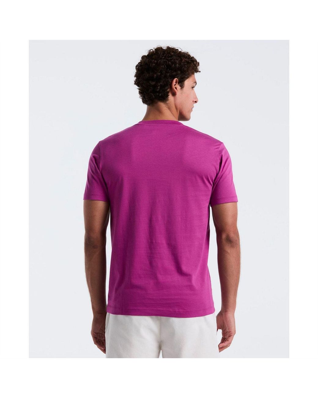 Original Penguin Purple Logo T Shirt for men