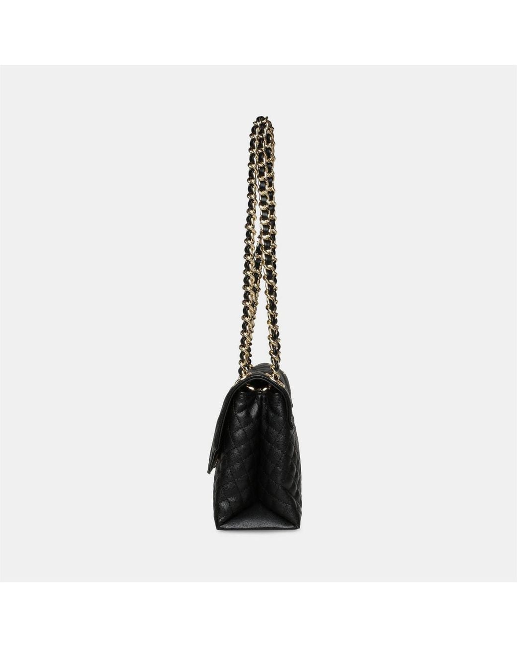 Steve Madden Black Bvolt 2 Textured Trapezoid Cross Body Bag