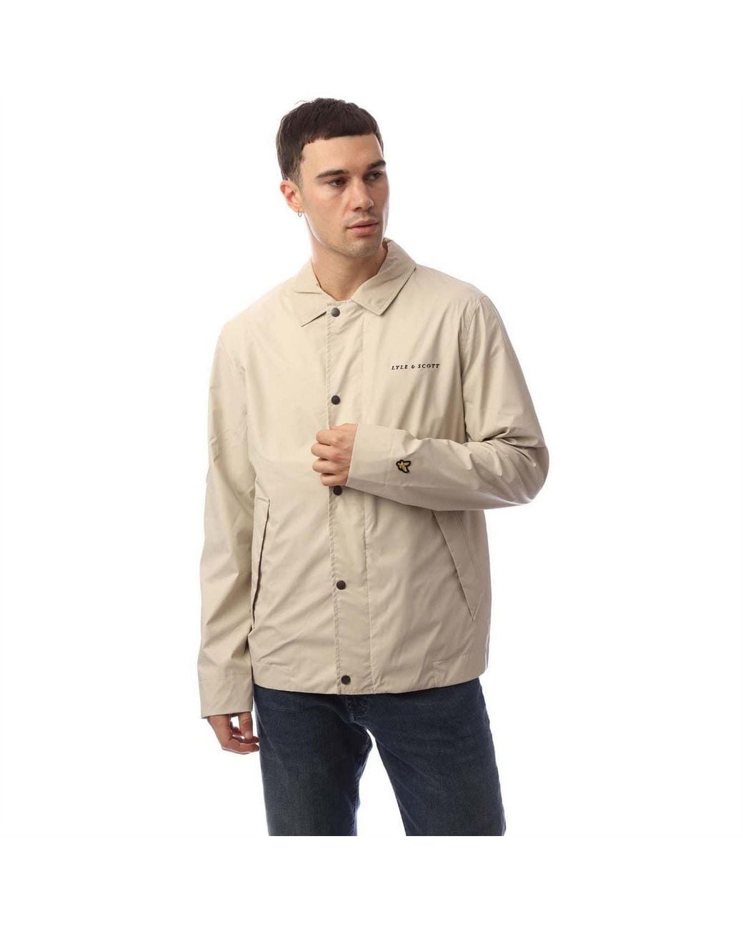 Lyle & Scott Natural Coach Jacket for men