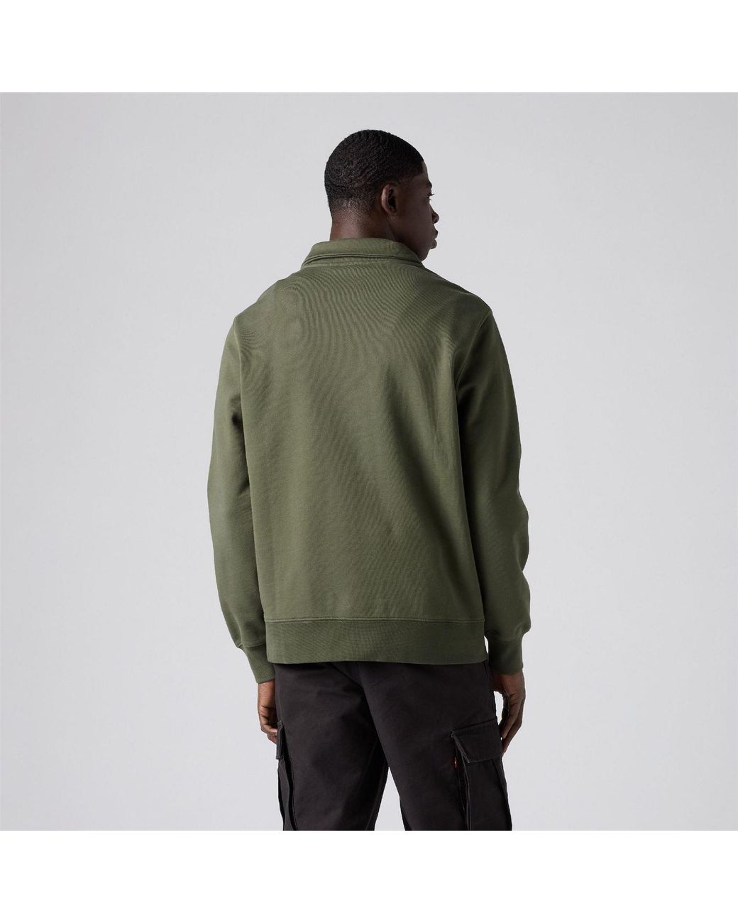 Levi's Green Original Housemark Sweat for men