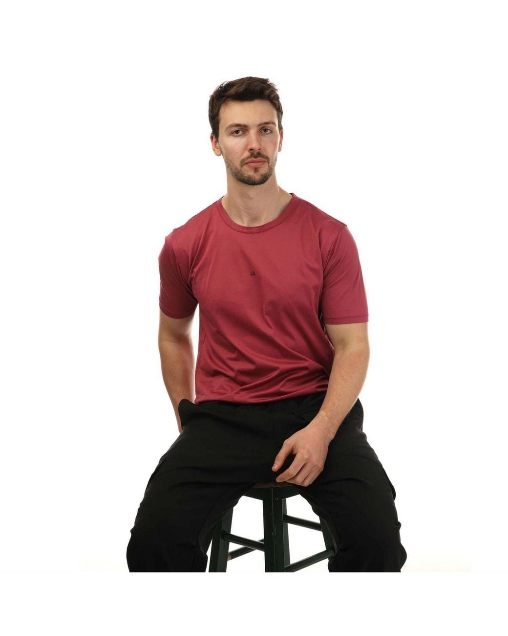C P Company Red No Gravity T Shirt for men