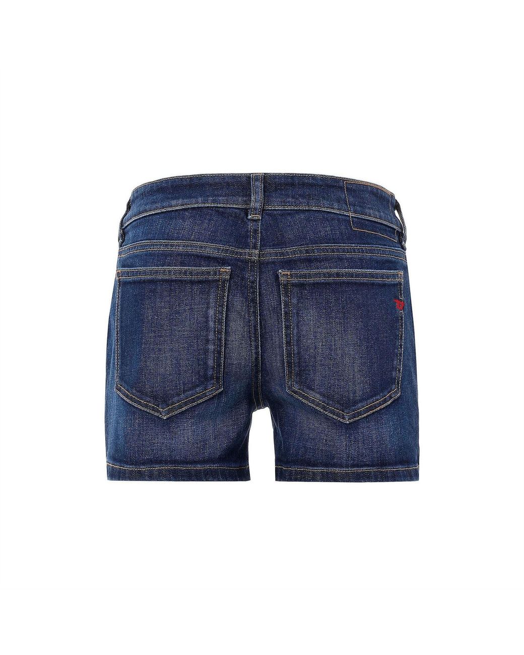 DIESEL Blue Lyla Short Shorts