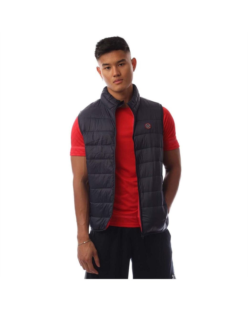 Jack & Jones Red Body Warmer Gilet for men