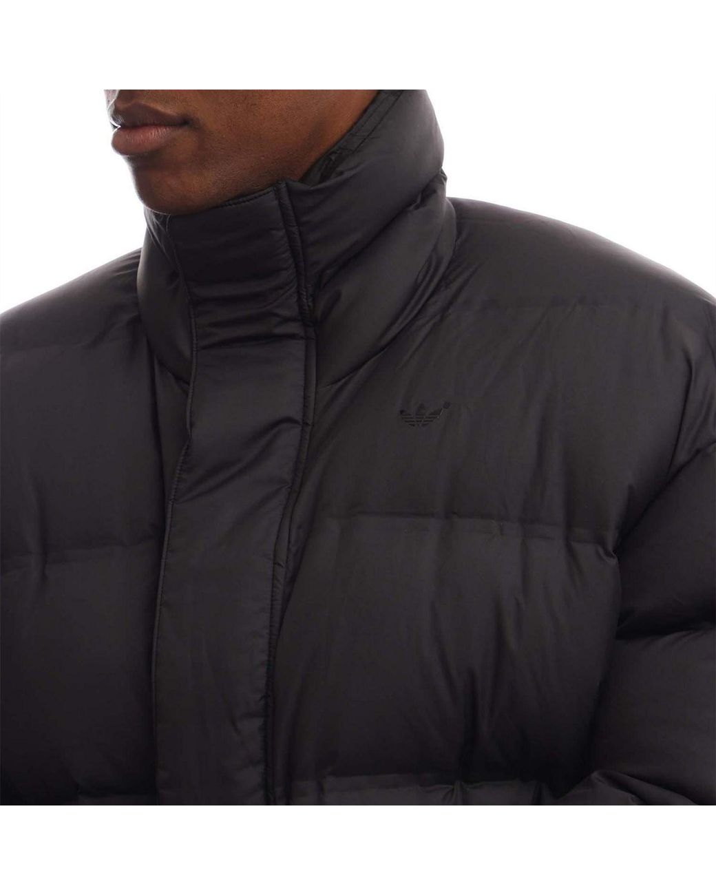 Adidas Originals Black Puffer Jacket for men