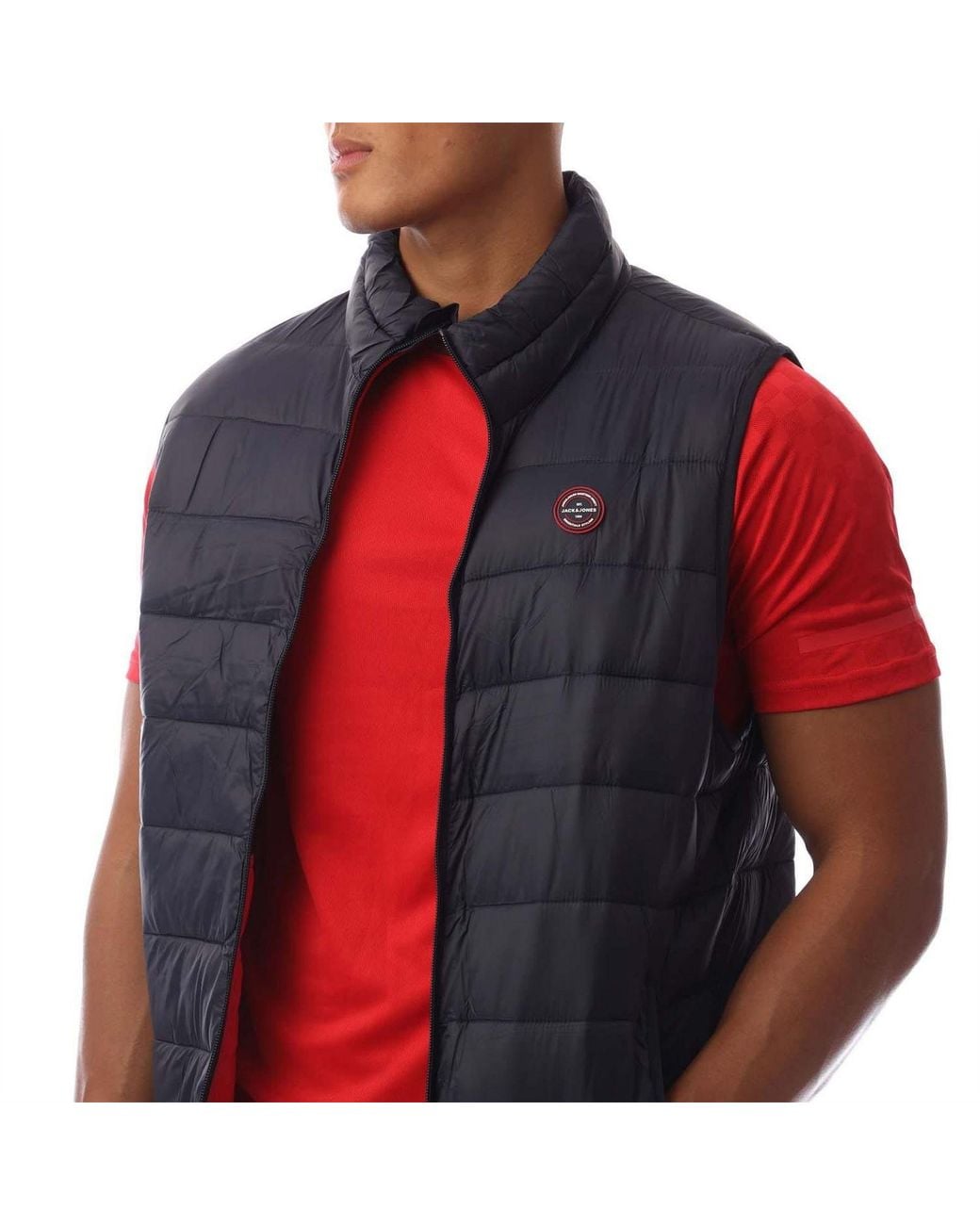 Jack & Jones Red Body Warmer Gilet for men