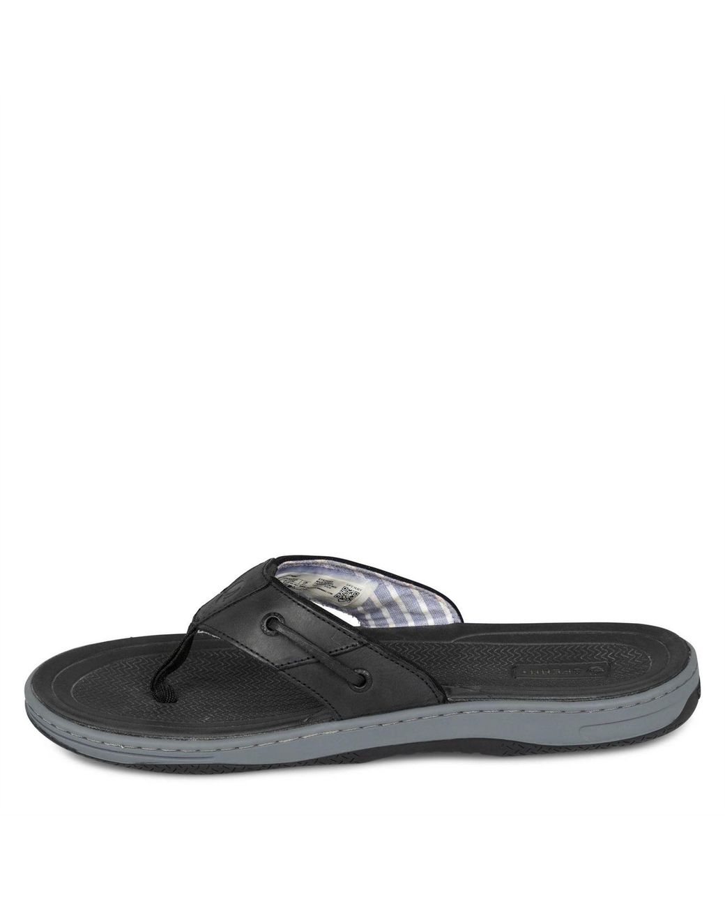 Sperry Top-Sider Black Baitfish Thon 6 (39) for men