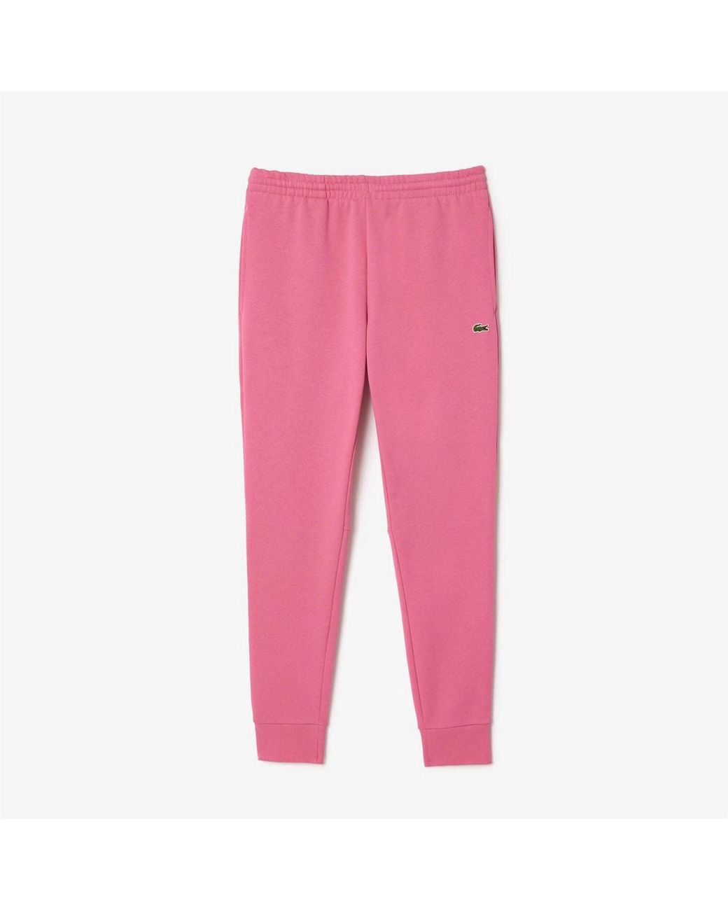 Lacoste Pink Fit Organic Cotton Joggers for men