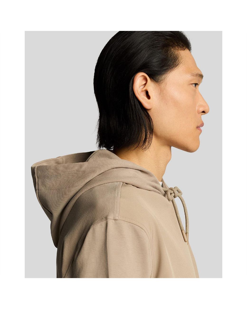Lyle & Scott Brown And Hybrid Pullover Hoodie for men