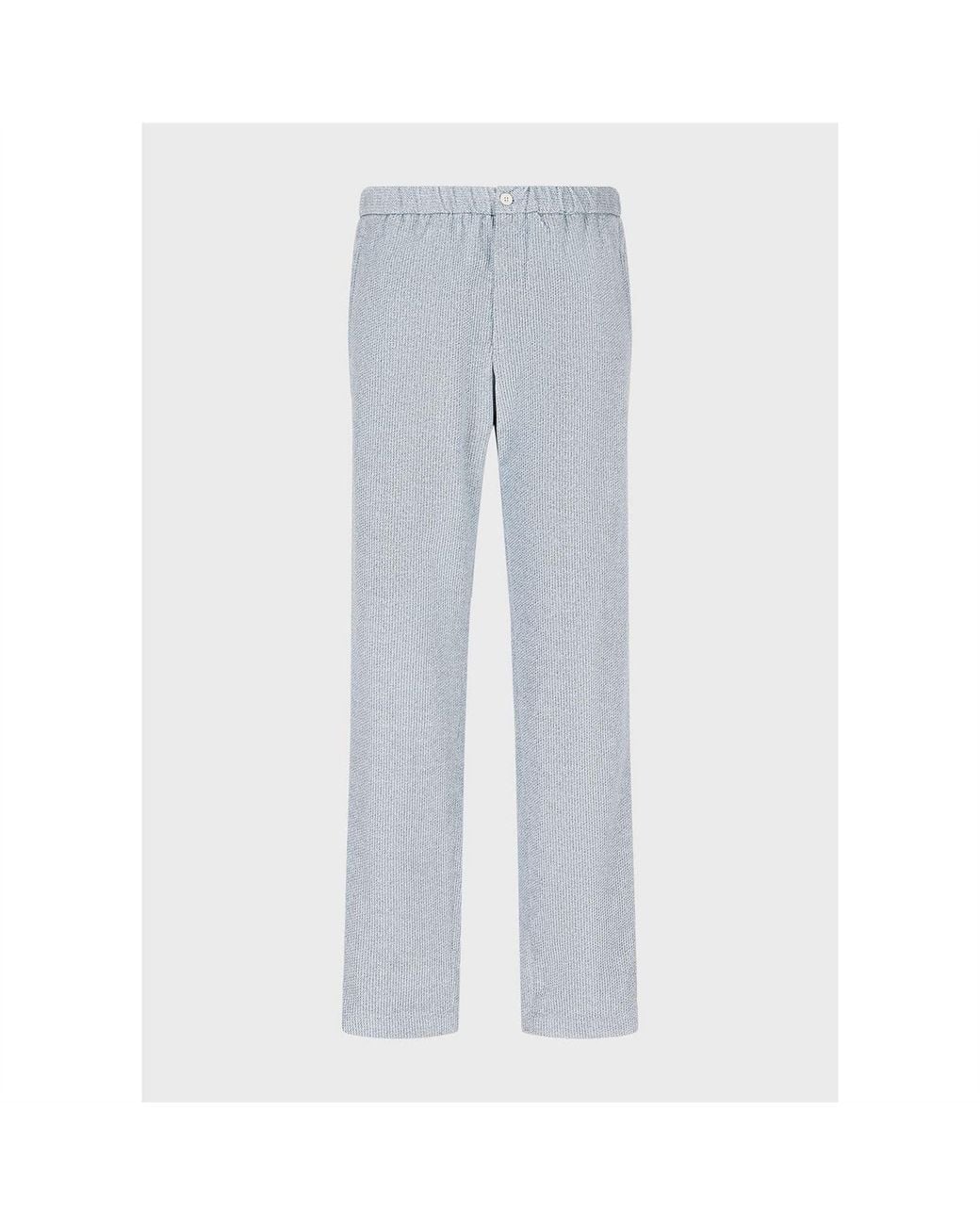 EA7 Blue Trousers for men